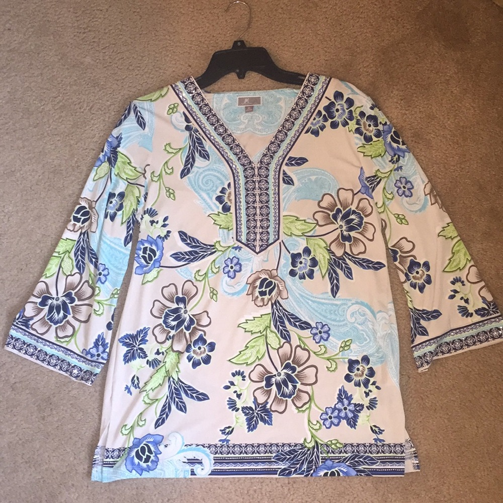 Soft Floral Tunic